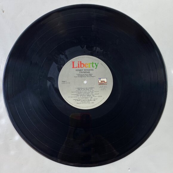 Kenny Rogers Christmas Vinyl Record Album Holiday Music Collector's Edition - Picture 10 of 11